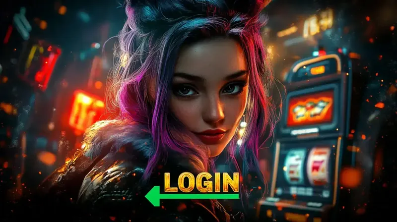 An elegant promotional image for tk1971 casino login featuring a sophisticated woman in casino attire, surrounded by golden elements and login interface components, representing the premium gaming experience.