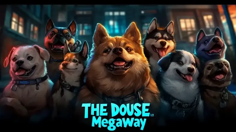 A promotional banner for The Douse Megaways slot game, featuring cascading water elements, dynamic reels, and the game's signature Megaways mechanic with up to 117,649 ways to win, highlighting the excitement of cascading reels.